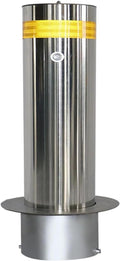 Steel Safety Bollard Post, Driveway Parking Interceptor Bollard, Crash Column by Unknown