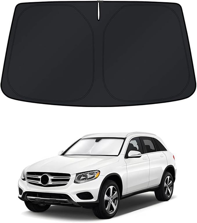 KUST Windshield Sun Shade for 2016–2022 Mercedes-Benz GLC 300 Window Shade Sun by KUST