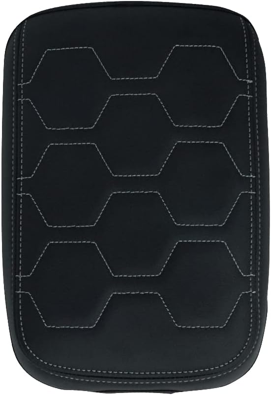 Muslogy for Frontier Center Console Pad Armrest Box Cover Vegan Leather Soft - Image 7