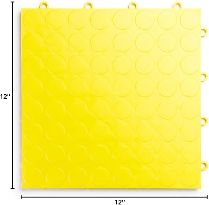 Big Floors RaceDeck CircleTrac, Interlocking Non-Slip Garage Flooring Tile - Image 8