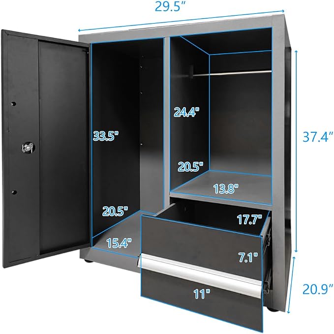 JZD Workshop Storage Cabinet System, Professional Tool Workbench - Image 7