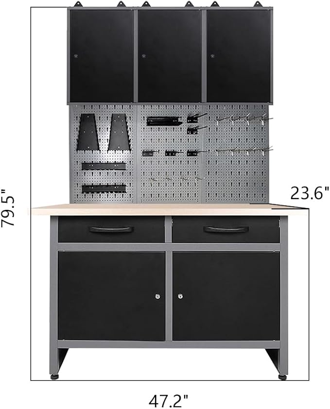 JZD Workshop Tool Cabinet Set System - Image 2