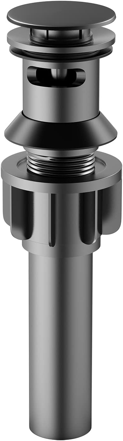 Bathroom Sink Drain with Overflow, PureHome Bathroom Sink Stopper, Pop Up - Image 8
