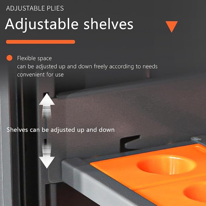 Large Capacity CNC Tool Storage Cabinet, Tool Holder Station Rack - Image 6