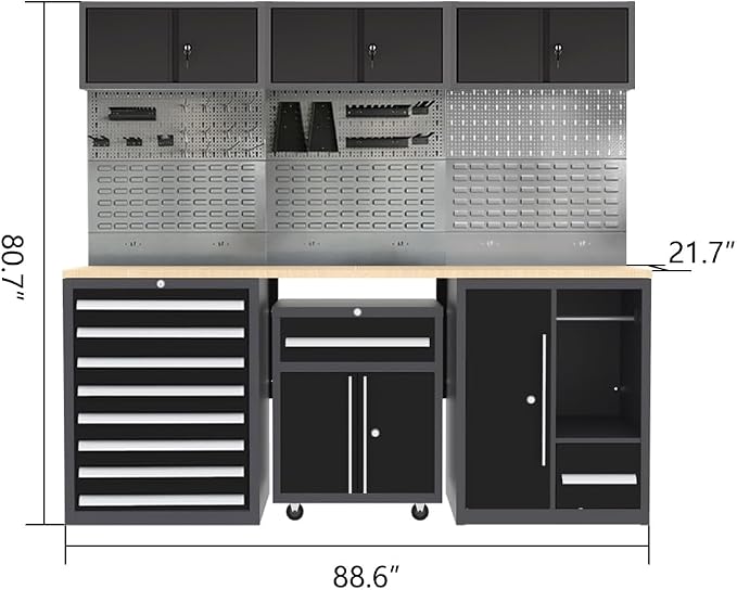 Garage Tool Storage Cabinet System - Image 2