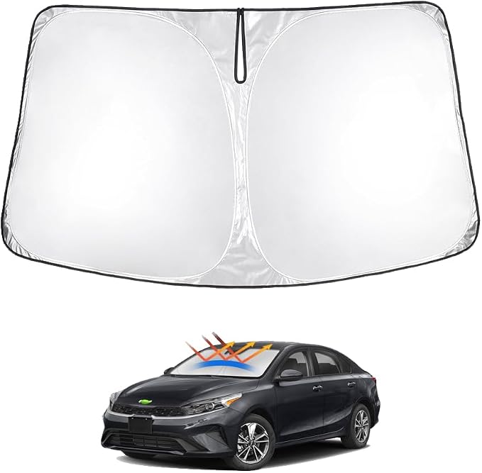 T TGBROS Windshield Sun Shade Custom Fit by TTGBROS