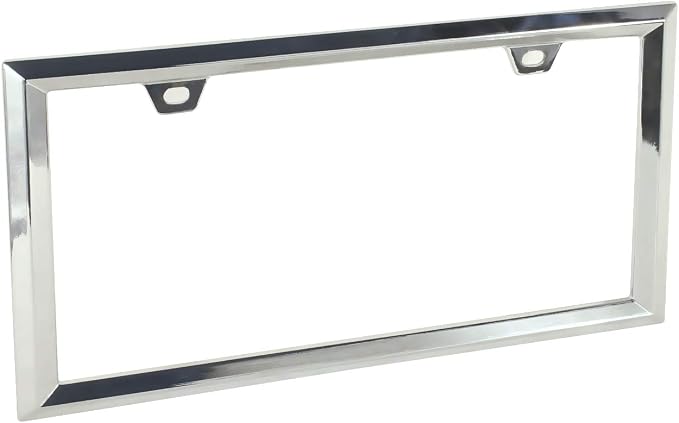 3D Chrome License Plate Frames, Pure Zinc Alloy Metal - Image 4