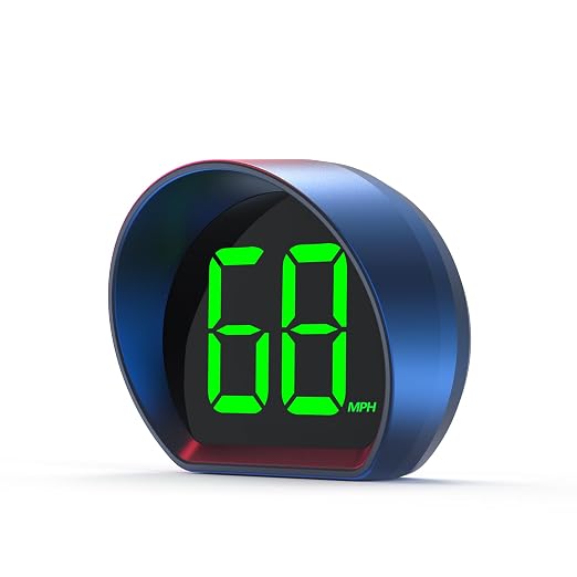 Car Mounted GPS Speedometer, Large Font and Automatically Adjustable Brightness by Yaouzicn