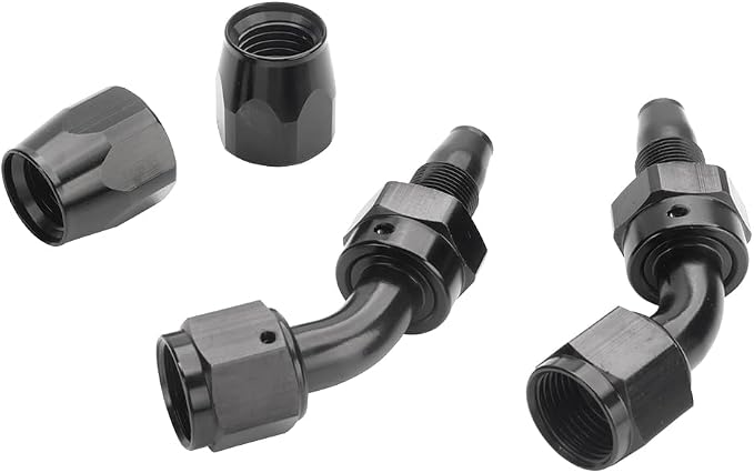 LokoCar 6AN Hose End Fitting 45 Degree Swivel - Image 8
