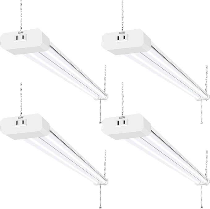 hykolity 4 Pack 4FT Linkable LED Shop Light by hykolity