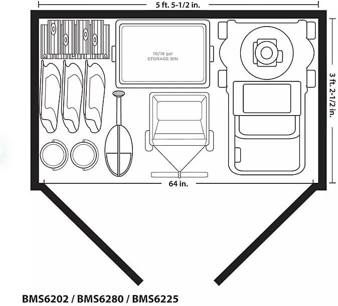Outdoor Storage Shed, Extra Large Vertical, Dark Gray - Image 7