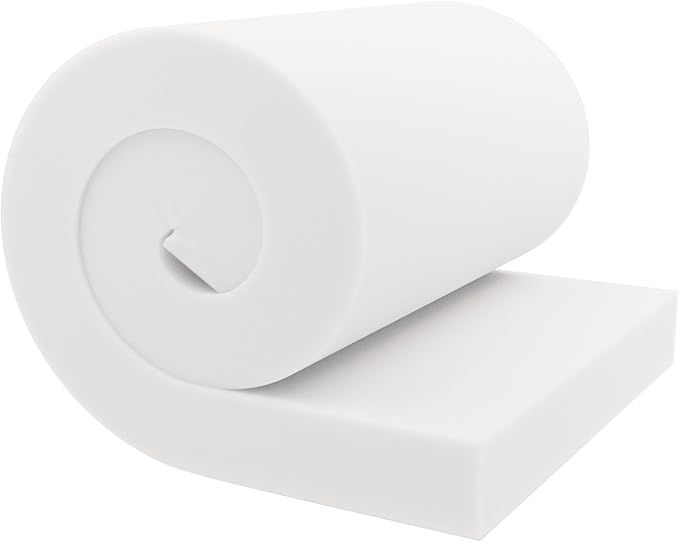 GoTo Foam 4" Height x 24" Width x 72" Length 44ILD Upholstery Cushion Made in by GoToFoam