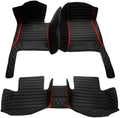 Custom Colors Car Floor Mats Black Pink by Unknown