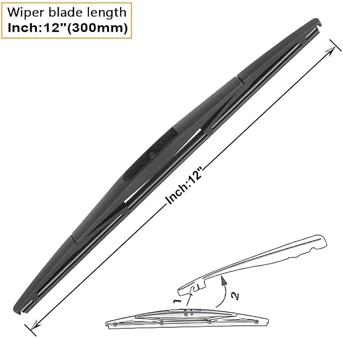 AUTOBOO 16"+16" Windshield Wipers - Image 2