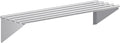 AmGood 14 in. x 48 in. NSF Stainless Steel Tubular Wall Shelf | Heavy-Duty by AmGood