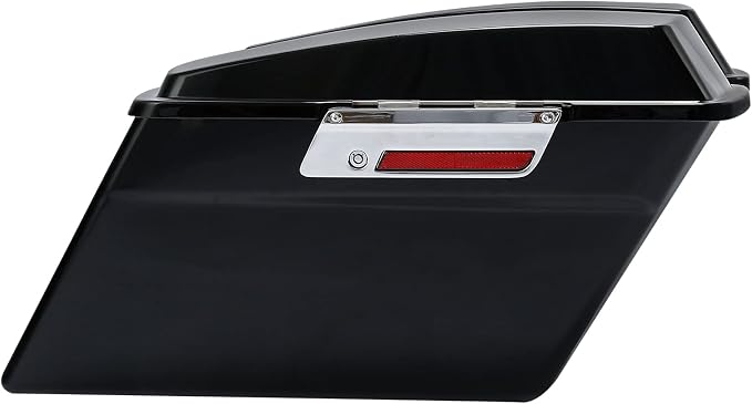 Green-L Gloss Black Hard Saddlebags Fit - Image 3