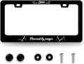 Jesus Cross License Plate Frame Funny Christian License Plate Holder Stainless by RNKATIH