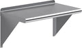 AmGood 24" Long X 14" Deep Stainless Steel Wall Shelf | NSF Certified | by AmGood