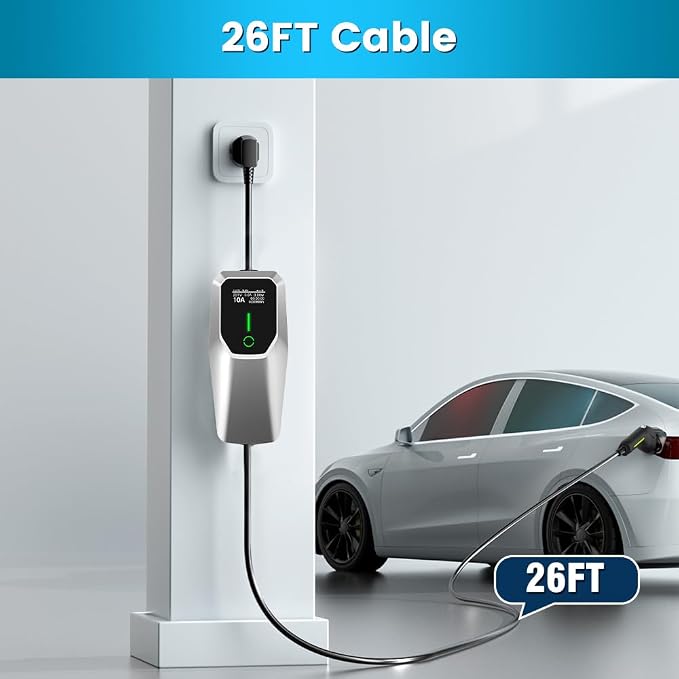 Portable Level 1 and Level 2 EV Charger 240V 32A - Image 3