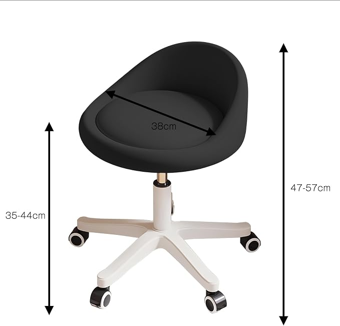 Rolling Stool Rolling Hydraulic Salon Stool - Image 2