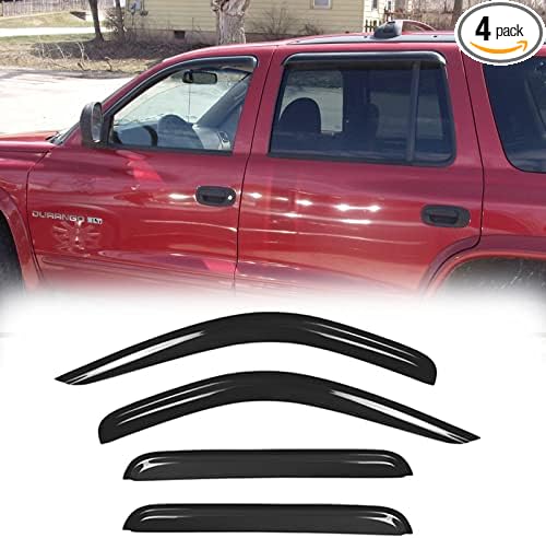 94119 Side Window Wind Deflector, Window Visor fit by Puermto