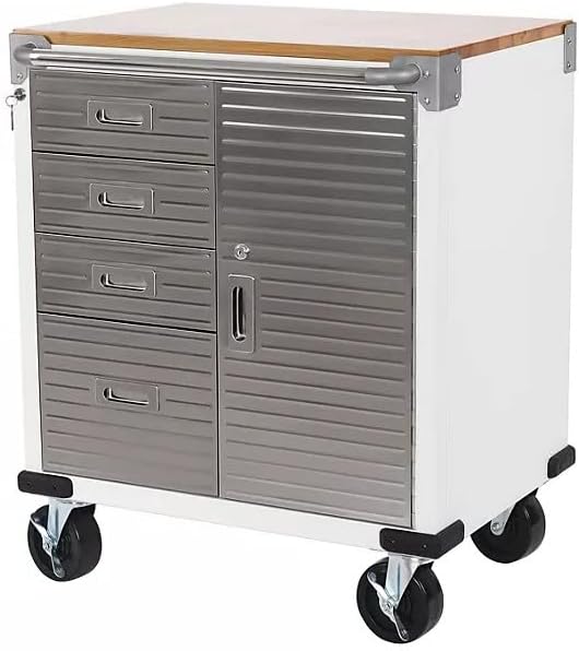 Heavy Duty Rolling Storage Cabinet by Unknown
