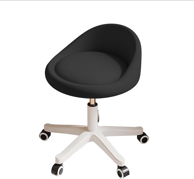 Rolling Stool Set of 6 Rolling Hydraulic Salon Stool - Image 8