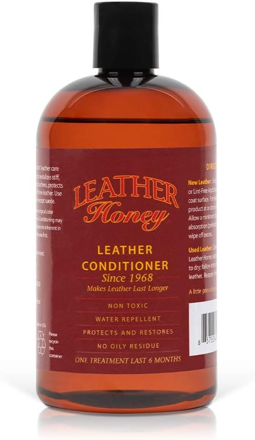 Leather Honey Leather Conditioner, Non-Toxic & Made in The USA Since 1968. by LeatherHoney