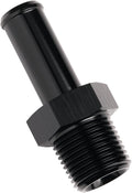 1/2 NPT Male to 5/8" Hose Barb Fitting Adapter Nipple Straight Aluminum Black by Podavelle