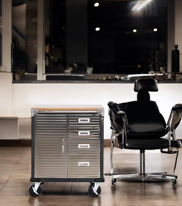 Heavy Duty Rolling Storage Cabinet - Image 4