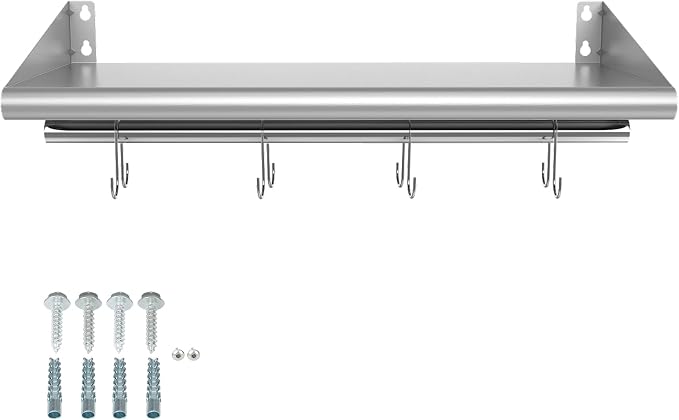 Skyflame 12" x 24" Stainless Steel Shelf by Skyflame