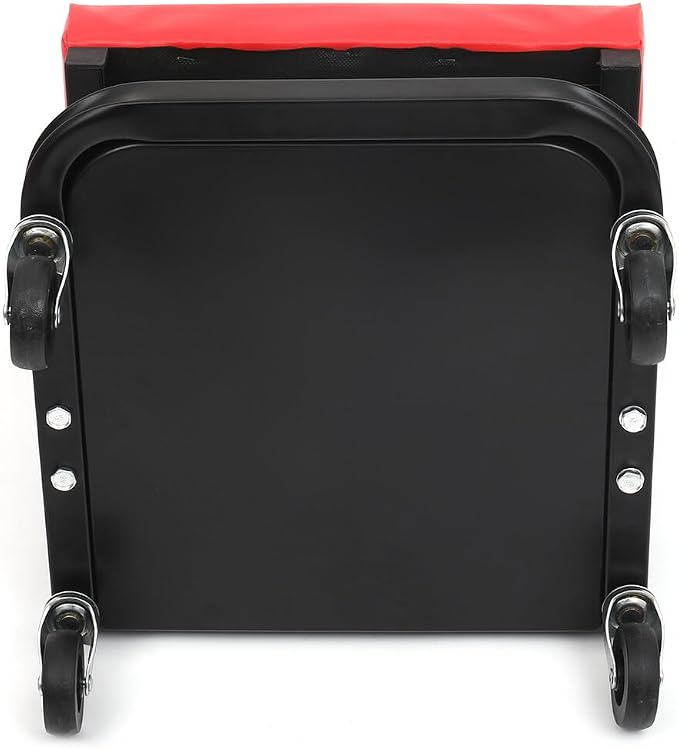 Rolling Creeper Seat with Cushioned Seat Heavy-Duty Garage Roller Seat with 4 - Image 10