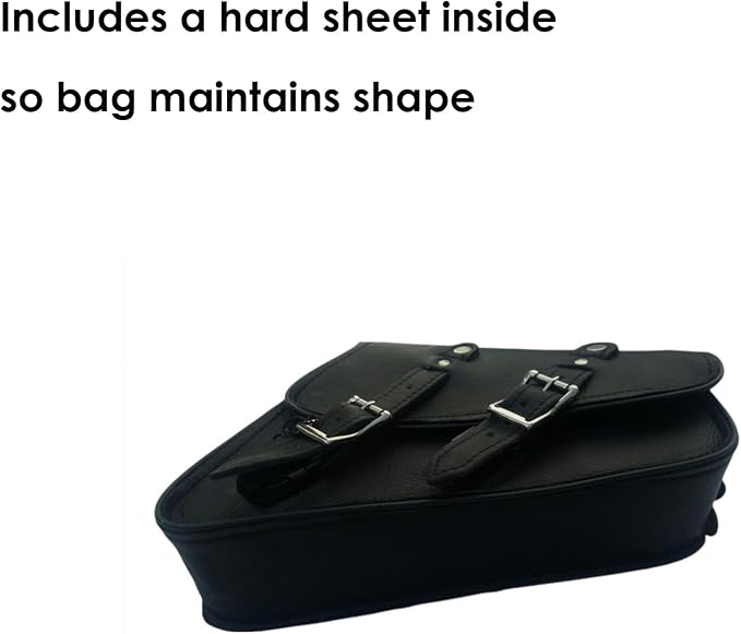 GARGOYLE BELLS Premium Naked Leather Swing Arm Bag - Image 3