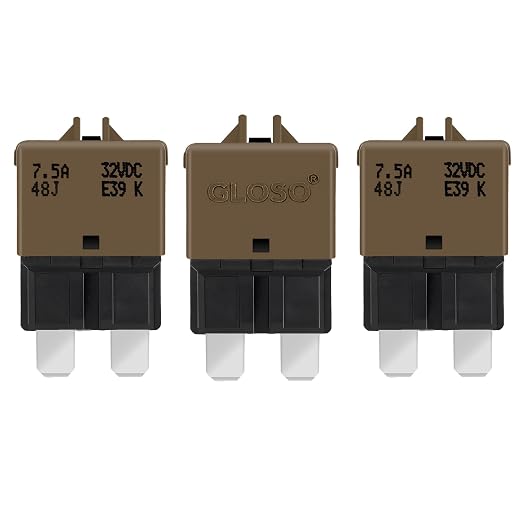 GLOSO Circuit Breaker E39 Manual Reset Fuse by GLOSO