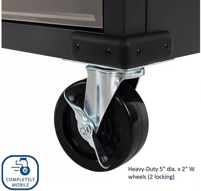 Heavy Duty Rolling Storage Cabinet - Image 6