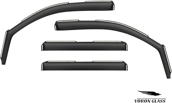 Voron Glass in-Channel Extra Durable Rain Guards - Image 7