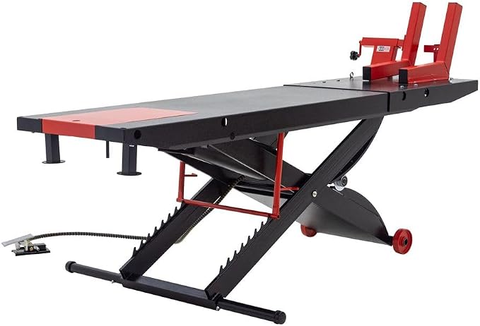 Black Widow BW-PROLIFT-HD Pneumatic ProLift Motorcycle Scissor Lift Table - Image 4
