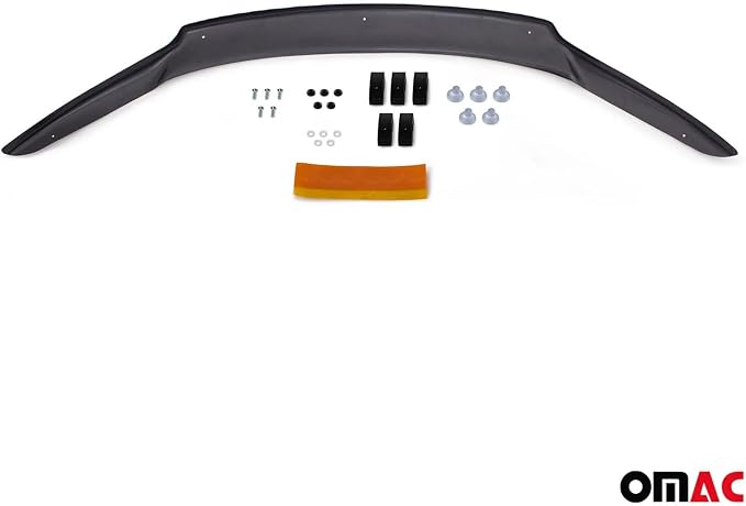 OMAC Front Bug Shield Hood Deflector Guard fits Honda CR-V 2012-2016 Smoke Black - Image 6