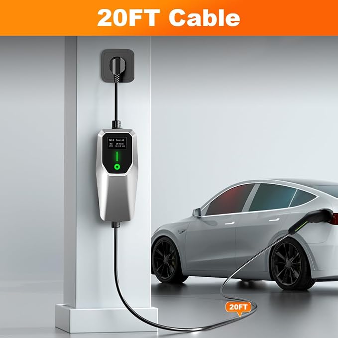 Level 1&2 EV Charger 32Amp 110V-240V - Image 4