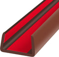 Rubber Edge Trim, Flexible Self Adhesive U Shaped Edge Banding, Edge Guards by YANRUIPRO