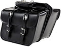 GARGOYLE BELLS Motorcycle Saddle Bags Leather Motorcycle Luggage Bag by GARGOYLEBELLS