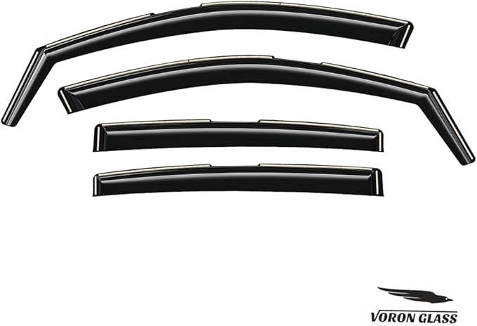 Voron Glass in-Channel Extra Durable Rain Guards - Image 7