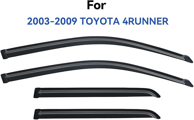 Window Visors Rain Guards Shield - Image 2