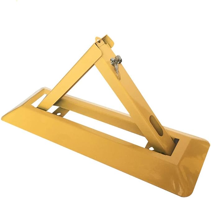 Vechkom Folding Parking Barrier Removable Parking Space Lock Manual Parking - Image 6