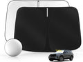 Windshield Sun Shade for Ford Explorer 2020-2025 Foldable Sunshade Custom Fit by SULAGIWINDSHIELDSUNSHADE