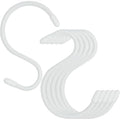 Nisoger 24 Pack 4 inch Vinyl Coated S Hooks by Nisoger