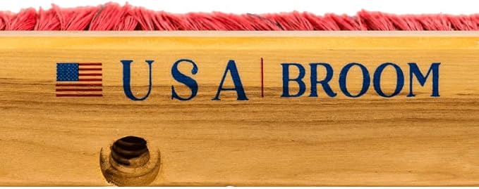 24" Soft Sweep Indoor Push Broom - Image 5