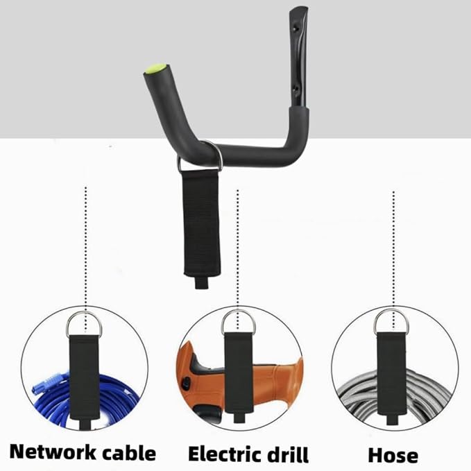 Aweilan Kayak Rack Wall Mount, Canoe Hanger Hooks, Heavy Duty Garage Hooks - Image 5