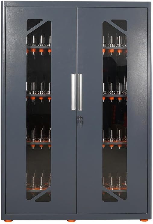 Large Capacity CNC Tool Storage Cabinet, Tool Holder Station Rack by LYREIGNCNCME