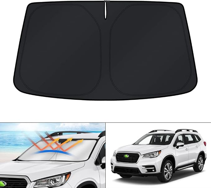 KUST Windshield Sun Shade for 2019-2025 2026 Subaru Ascent Accessories Window by KUST